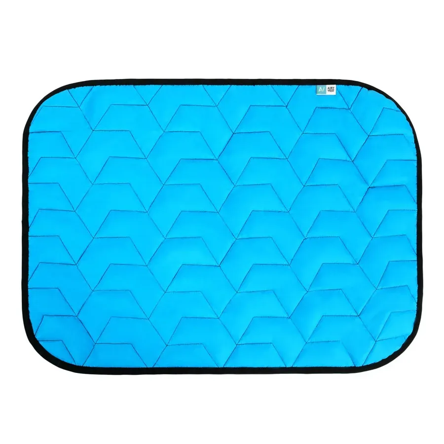 Підстилка для собак, 55*40 см, S, блакитно-чорна AiryVest Pet Mat