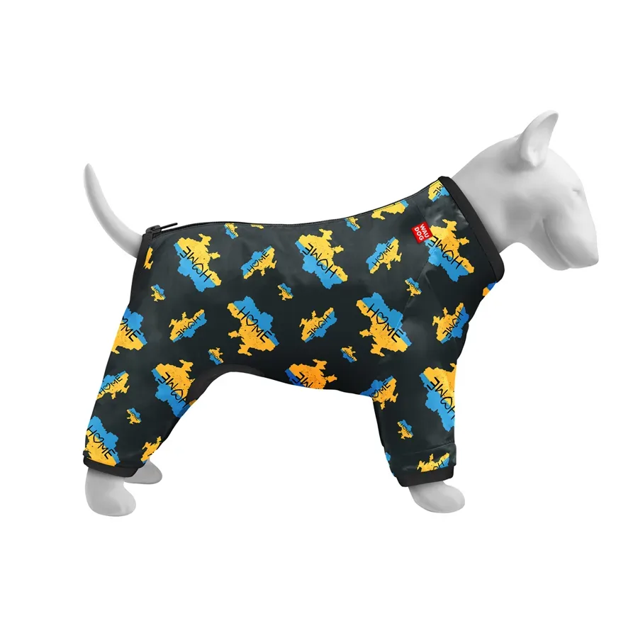 Вітровка для собак «Дім», S32 WAUDOG Clothes Dog Windbreaker Home