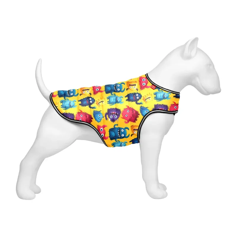 Курточка-накидка для собак «Мохнаті монстри», XS WAUDOG Clothes Dog Cape Jacket Furry Monsters