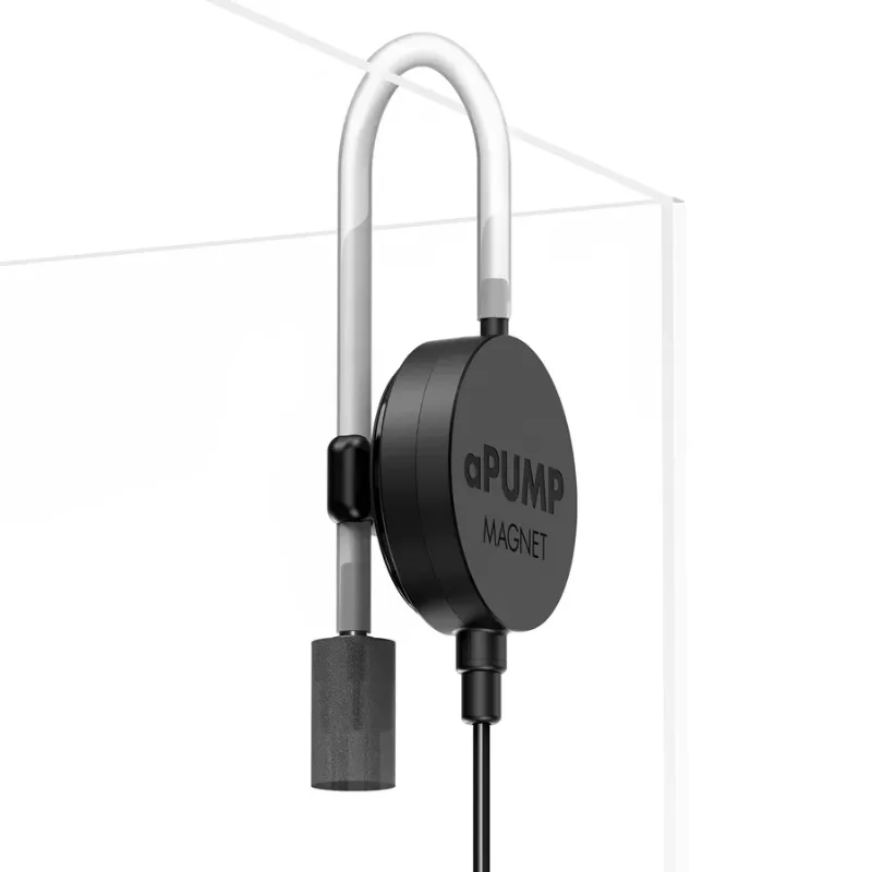 Безшумний акваріумний компресор aPUMP Magnet для акваріумів до 100л AquaLighter aPUMP Air Pump