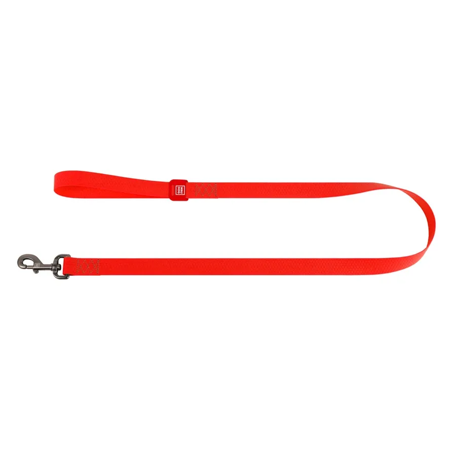 Повідець для собак водостійкий, 15 мм × 122 см, S, червоний WAUDOG Waterproof Leash