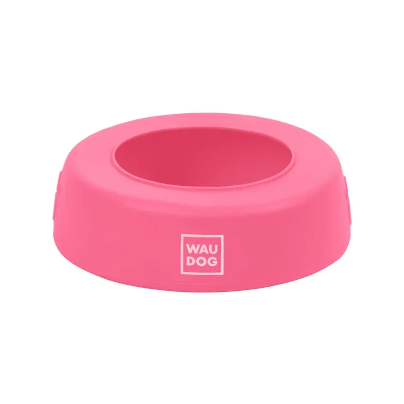 Миска-непроливайка, 750 мл, рожевий WAUDOG Silicone Bowl