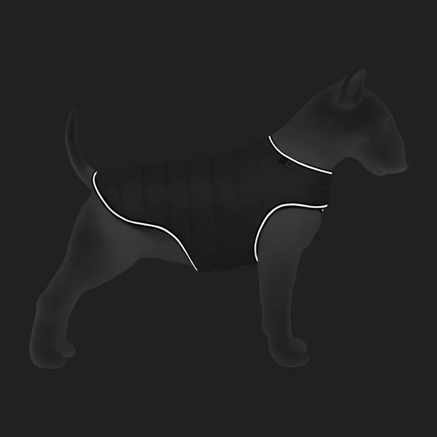 Курточка-накидка для собак, M, блакитний AiryVest Dog Cape Jacket