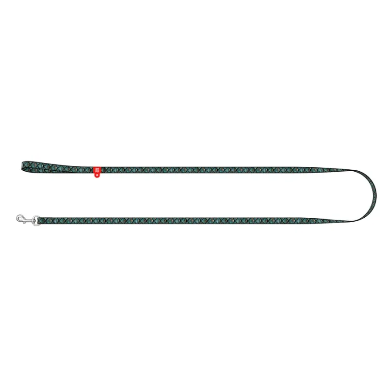 Поводок для котов и мелких пород собак нейлоновый «Чешуя», XS WAUDOG Nylon Leash Scales