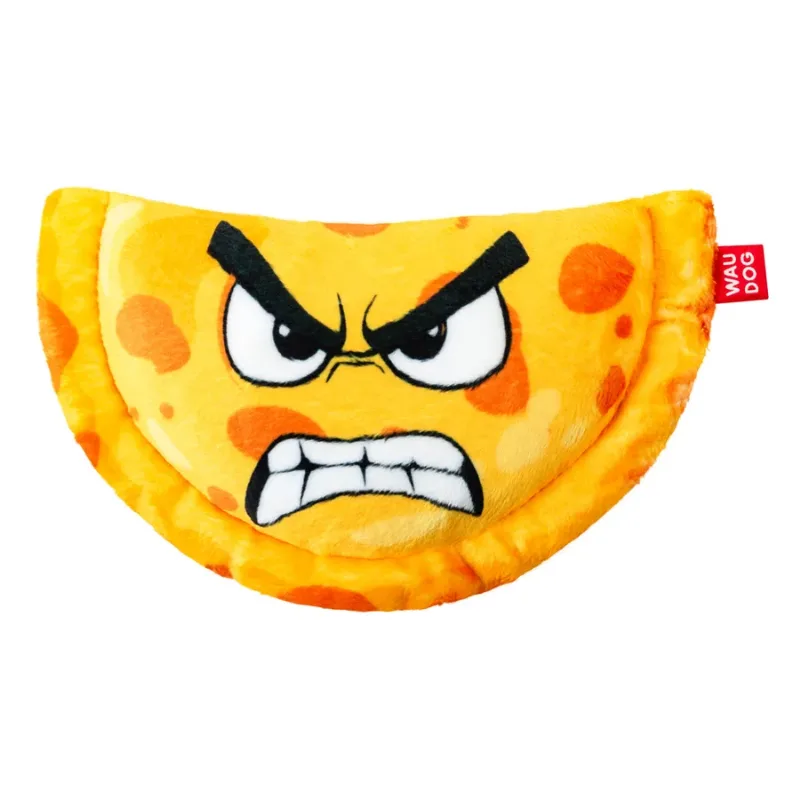 Іграшка для собак Чебурек, плюш WAUDOG Fun Plush Crunchy Toy