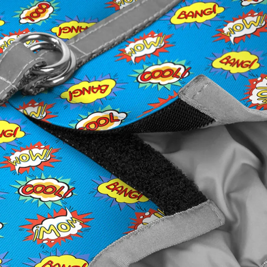 Шлея для собак м'яка «ВАУ», S2 WAUDOG Clothes Soft Harness WOW
