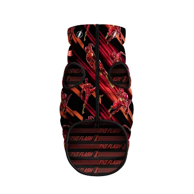 Курточка для собак двостороння «Швидкість Флеша», XS25 WAUDOG Clothes Dog Jacket Flash Speed