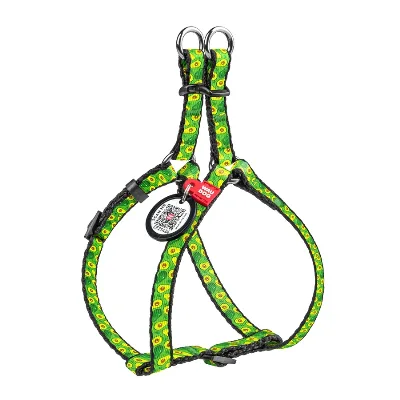 Шлея для собак «Авокадо», XS WAUDOG Nylon Anatomic Harness Avocado