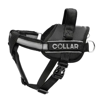 Шлея "POLICE", №3, черный Dog Extreme Police Harness