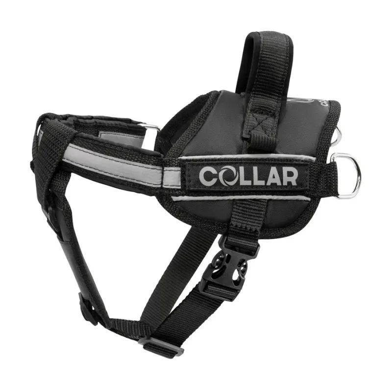 Шлея "POLICE", №3, чорний Dog Extreme Police Harness