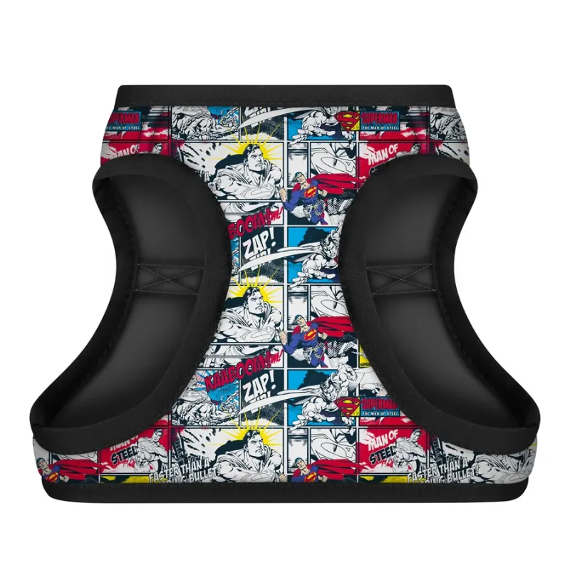 Шлея для собак мягкая «Супермен комикс», XS1 WAUDOG Clothes Soft Harness Superman Comics