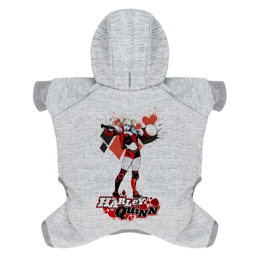 Комбинезон для собак, софтшелл «Харли Квинн», L55 WAUDOG Clothes Dog Jumpsuit Harley Quinn