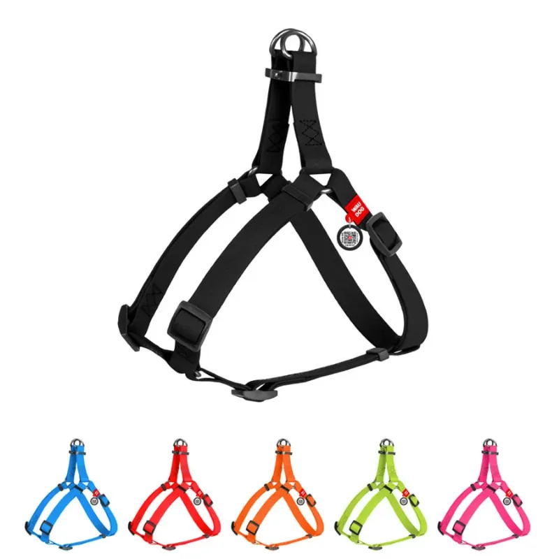 Шлея для собак водостойкая, S, черный WAUDOG Waterproof Harness