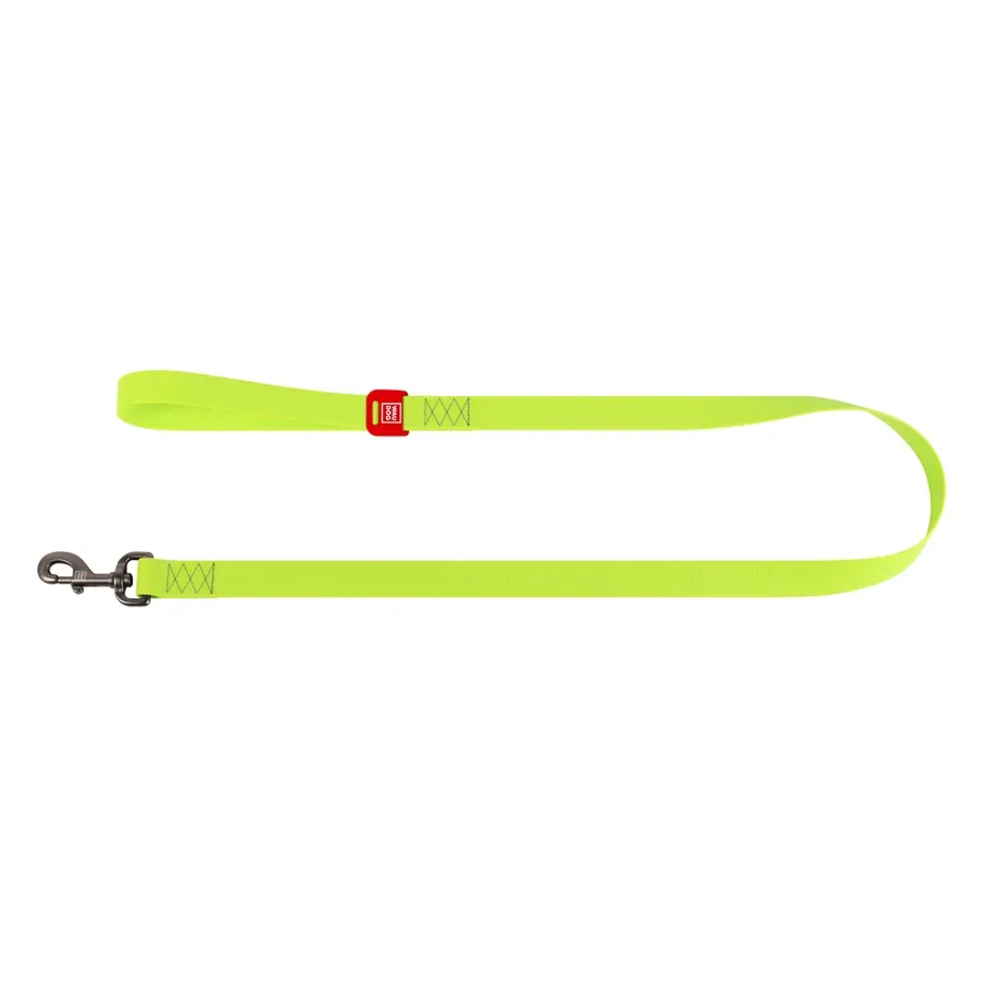 Повідець для собак водостійкий, 25 мм × 305 см, L-XXL, салатовий WAUDOG Waterproof Leash