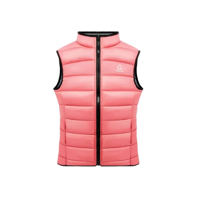 Жилет Vest жіночий, L, коралово-сірий Collar Vest