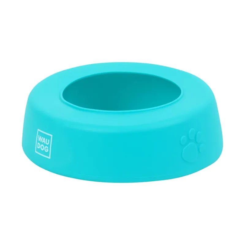 Миска-непроливайка 1 л, блакитний WAUDOG Silicone Bowl