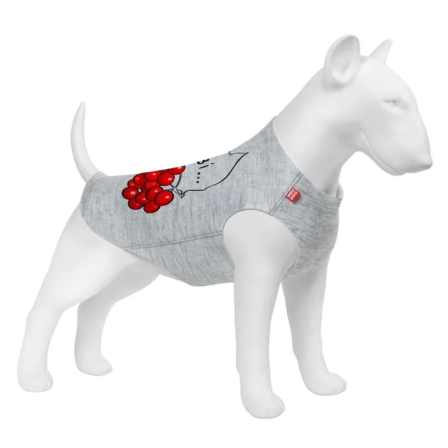 Майка для собак «Калина», XS22 WAUDOG Clothes Dog T-Shirt Kalyna