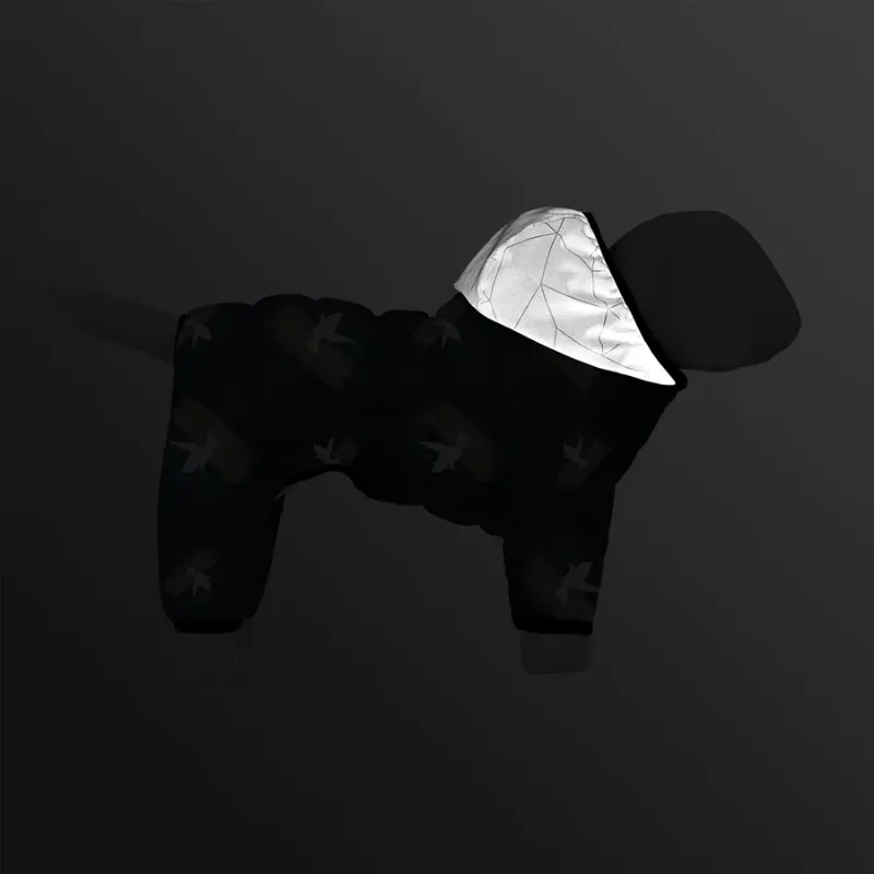 Комбінезон для собак «Прапор», L50 WAUDOG Clothes Dog Jumpsuit Flag