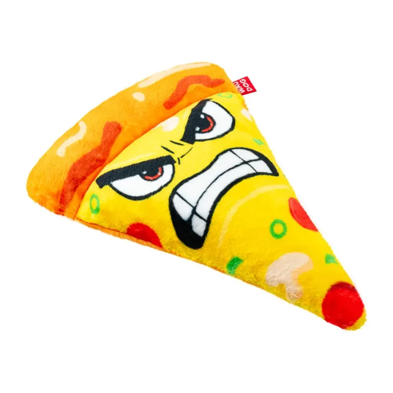 Іграшка для собак Піца, плюш WAUDOG Fun Plush Pizza Crunchy Toy