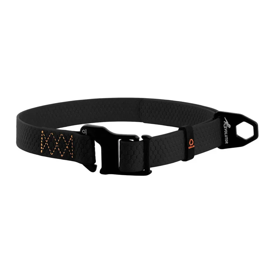 Нашийник, регульований, універсальний, S-XL, чорний EVOLUTOR Collar
