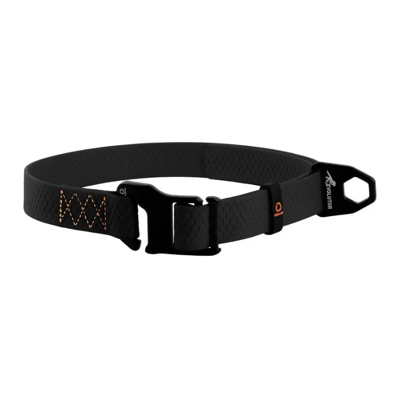 Нашийник, регульований, універсальний, S-XL, чорний EVOLUTOR Collar