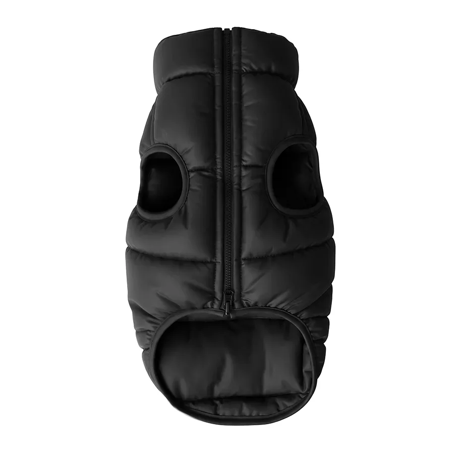 Курточка для собак двусторонняя, из переработанного полиэстра, M47, черный WAUDOG Re-clothes Dog Jacket