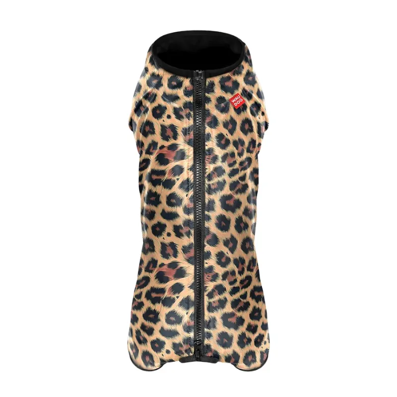 Ветровка для собак «Леопард», S35 WAUDOG Clothes Dog Windbreaker Leopard