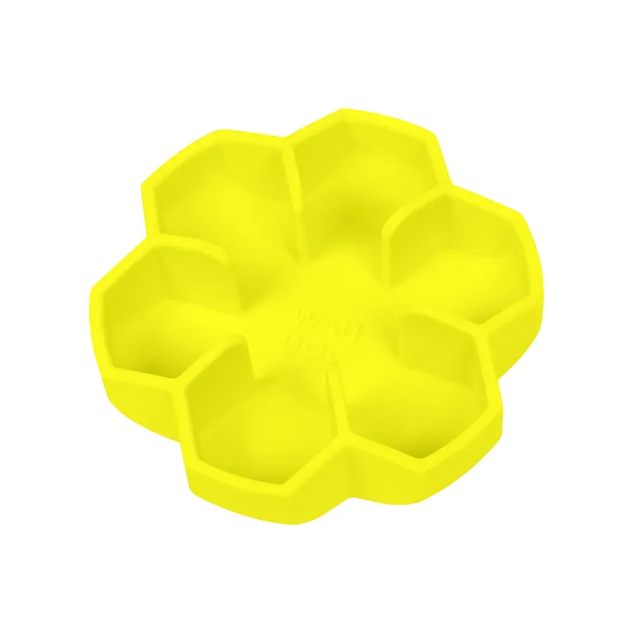 Миска для медленного кормления, 450 мл, желтый WAUDOG Silicone Bowl
