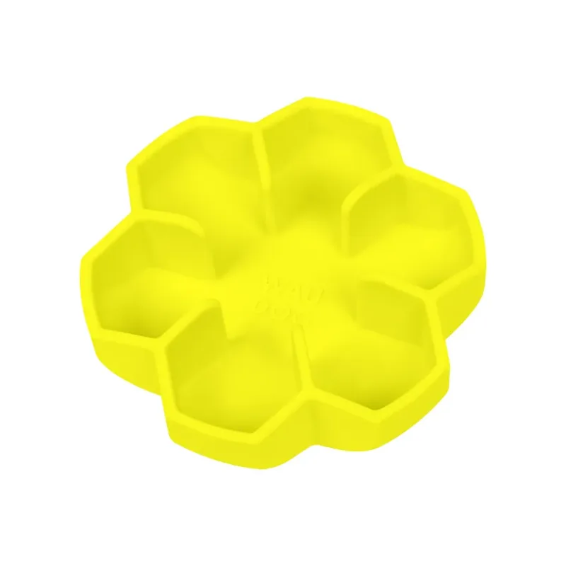 Миска для медленного кормления, 450 мл, желтый WAUDOG Silicone Bowl