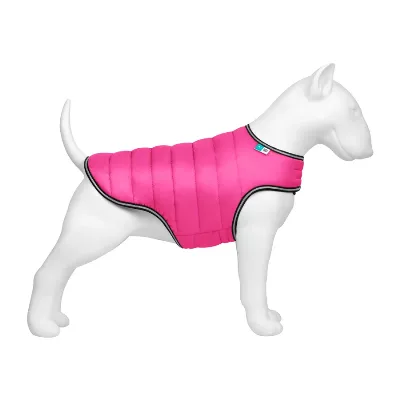 Курточка-накидка для собак, M, рожевий AiryVest Dog Cape Jacket