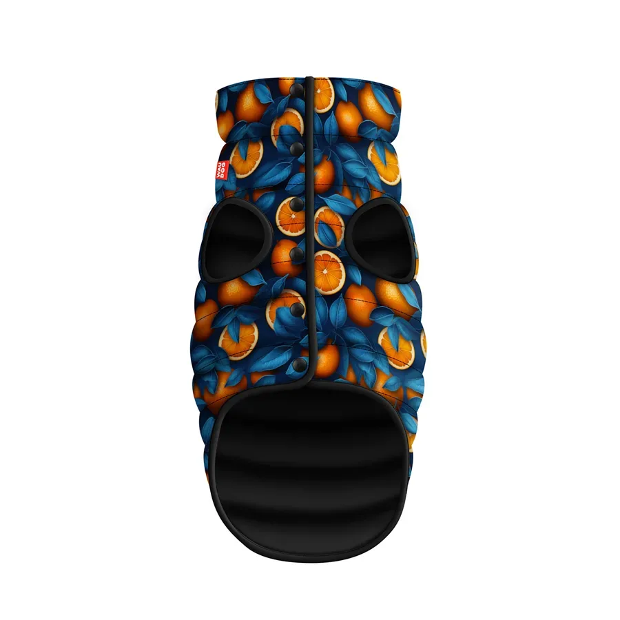 Курточка для собак «Апельсини», S35 WAUDOG Clothes Dog Jacket Oranges