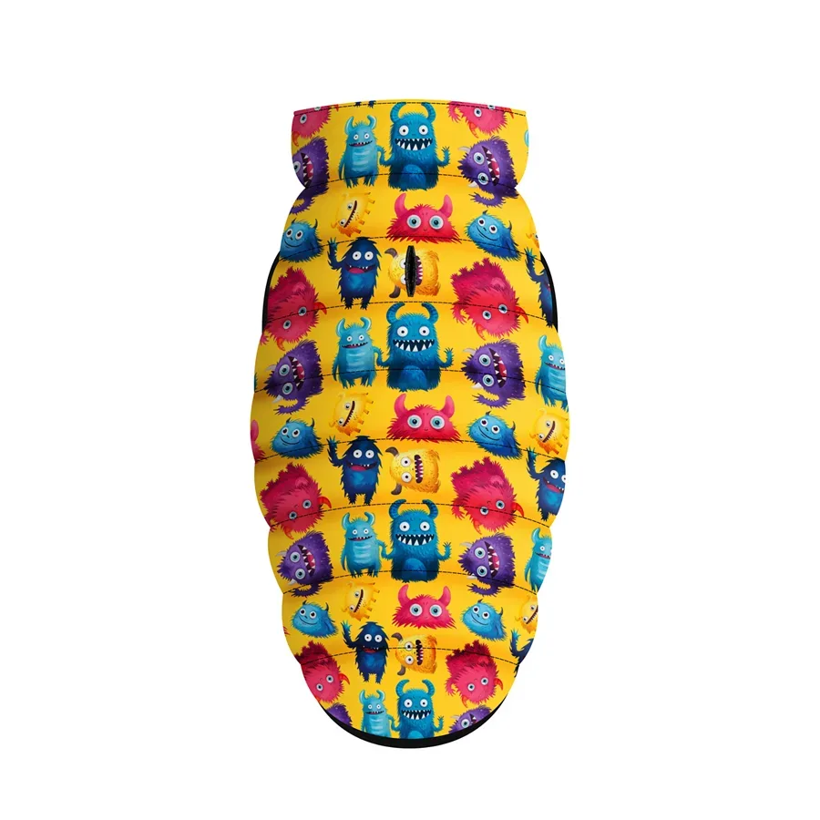 Курточка для собак «Мохнатые монстры», S35 WAUDOG Clothes Dog Jacket Furry Monsters