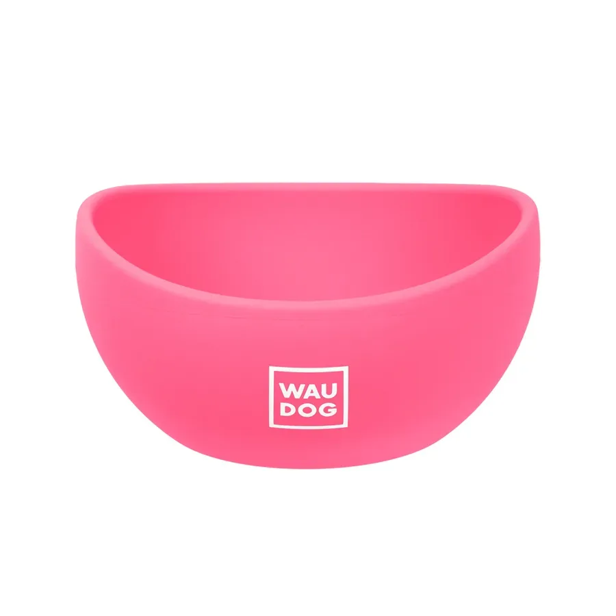 Миска, 250 мл, розовый WAUDOG Silicone Bowl