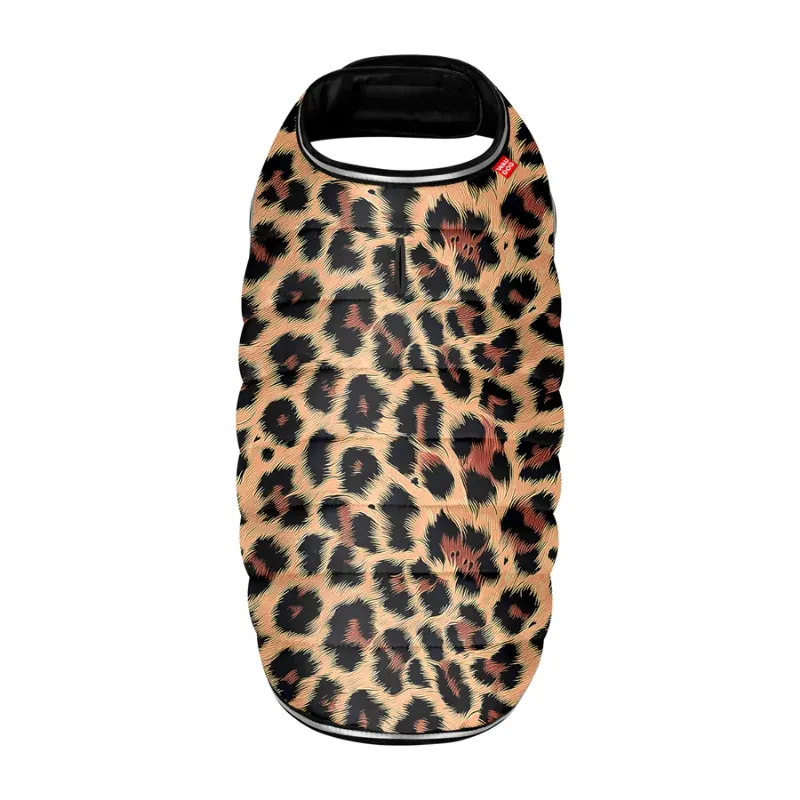 Курточка-накидка для собак «Леопард», M WAUDOG Clothes Dog Cape Jacket Leopard