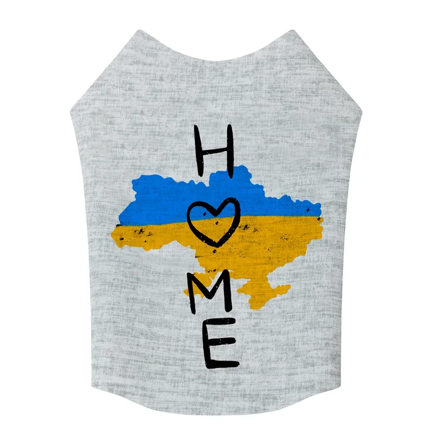 Майка для собак «Дім», M45 WAUDOG Clothes Dog T-Shirt Home