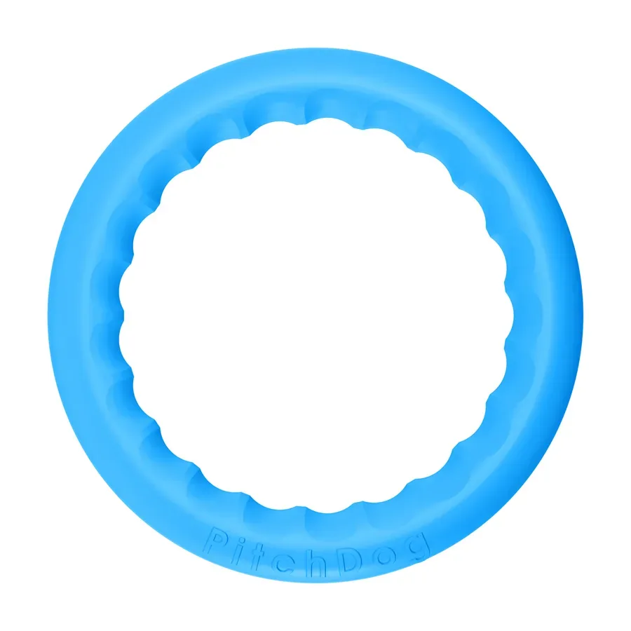 Кольцо для апортировки 30, голубой PitchDog Fetch Ring
