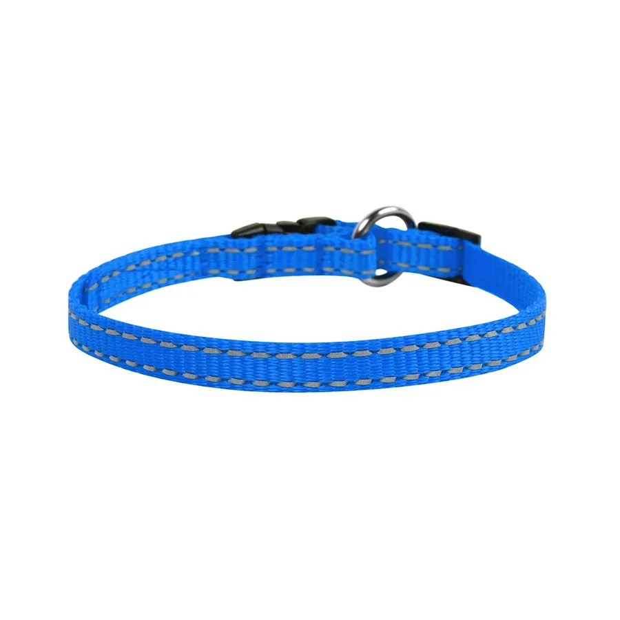 Нашийник з нейлону регульований, XS1, блакитний Dog Extreme Collar