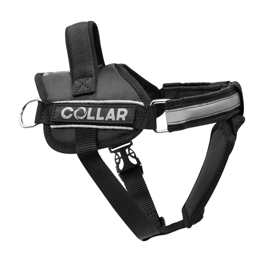 Шлея "POLICE", №3, чорний Dog Extreme Police Harness