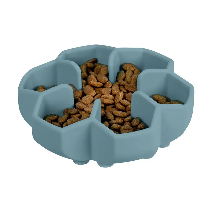 Миска для повільного харчування, 750 мл, сірий WAUDOG Silicone Bowl