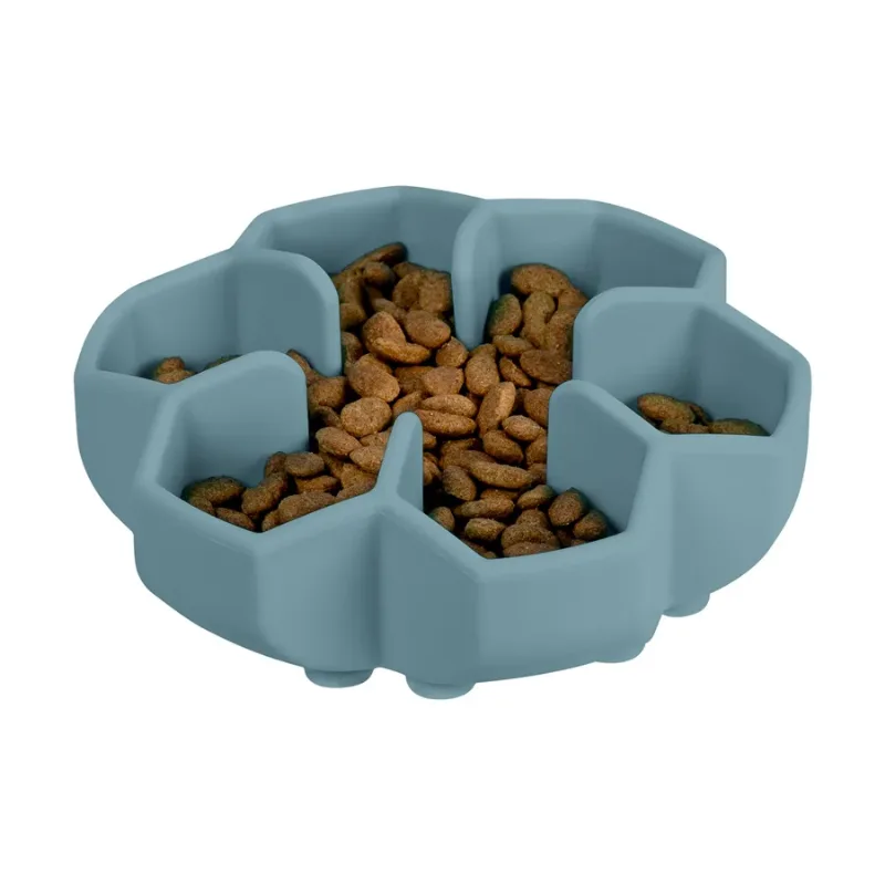 Миска для повільного харчування, 750 мл, сірий WAUDOG Silicone Bowl
