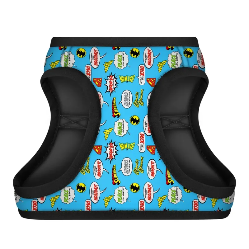Шлея для собак мягкая «Лига Справедливости», XS1 WAUDOG Clothes Soft Harness Justice League
