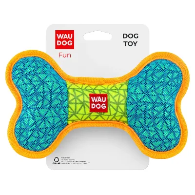 Іграшка для собак, "Кістка", блакитний WAUDOG Fun Bone Toy