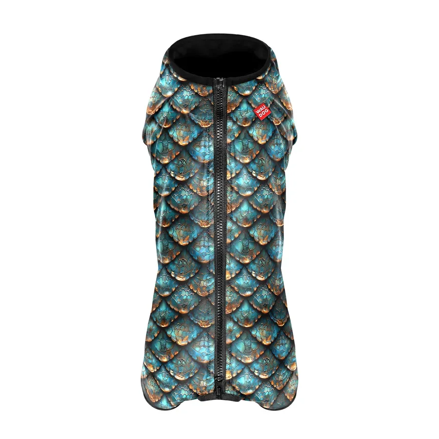 Ветровка для собак «Чешуя», S35 WAUDOG Clothes Dog Windbreaker Scales