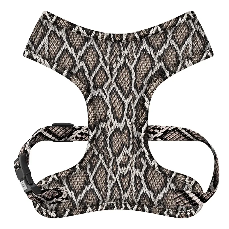 Шлея для собак дышащая «Змея», XS WAUDOG Mesh Soft Harness Snake