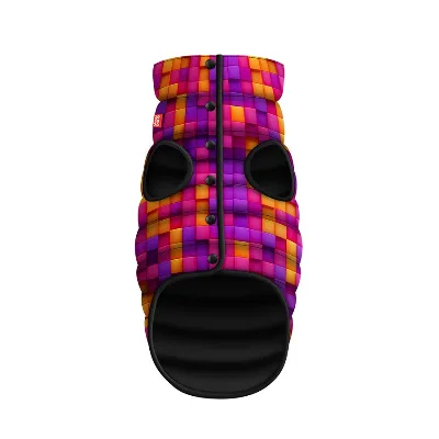 Курточка для собак «Кубы 3Д», M40 WAUDOG Clothes Dog Jacket 3D Cubes