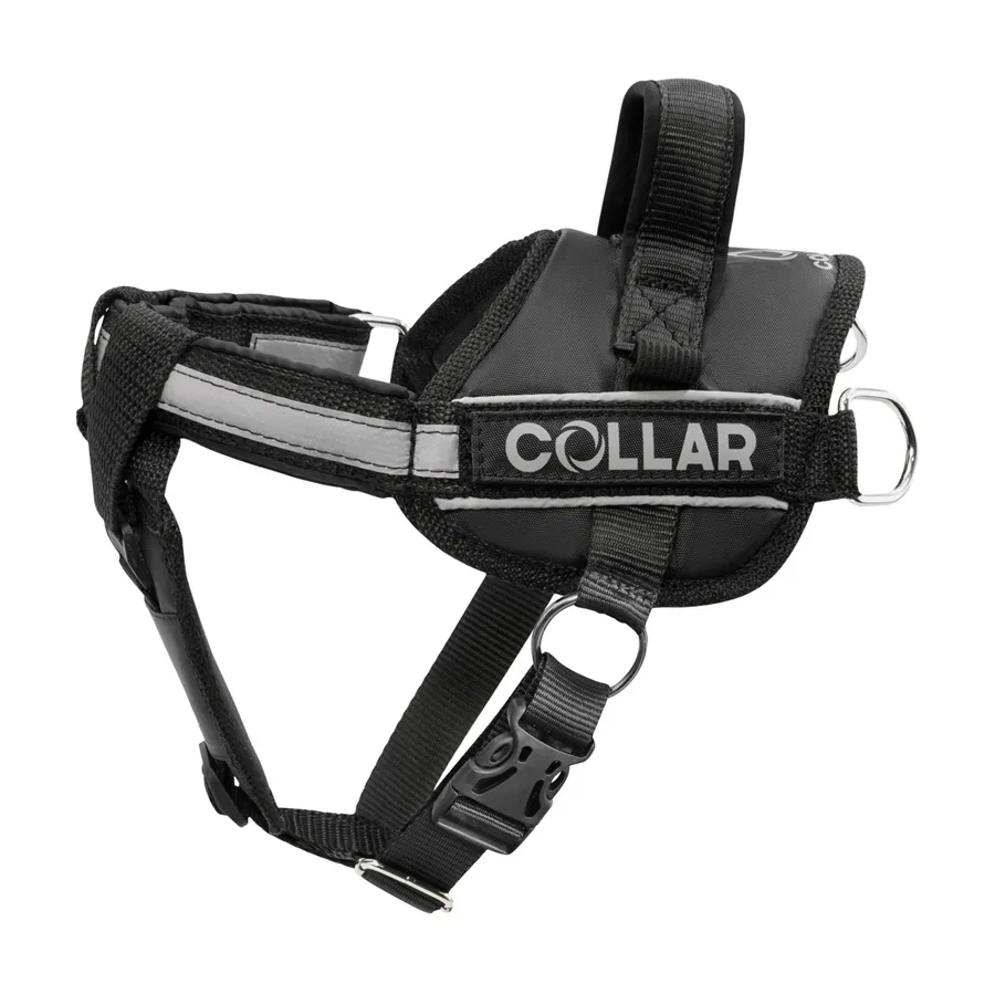 Шлея "POLICE", №1, чорний Dog Extreme Police Harness