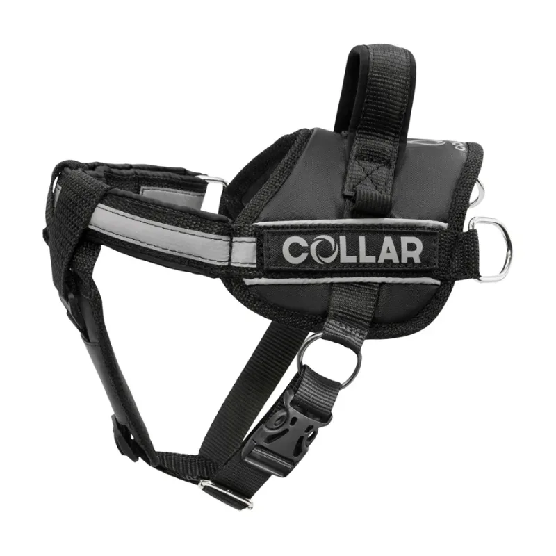 Шлея "POLICE", №1, чорний Dog Extreme Police Harness