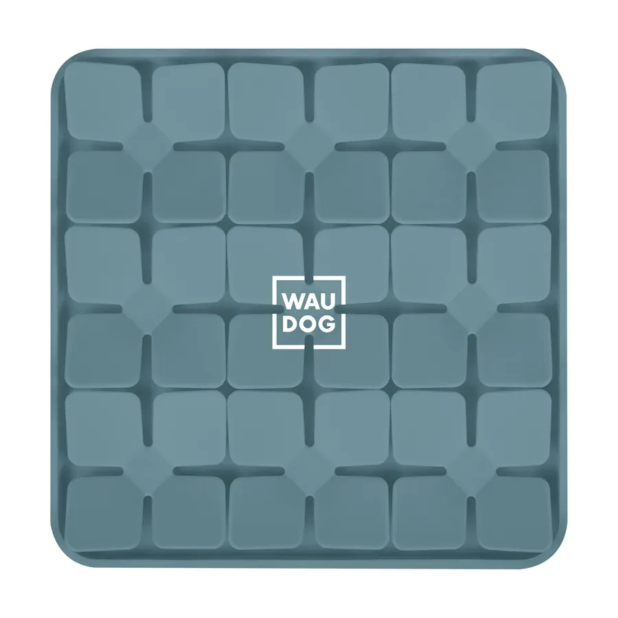 Килимок для пошуку корму, 205х205х17 мм, сірий WAUDOG Silicone Snuffle Mat