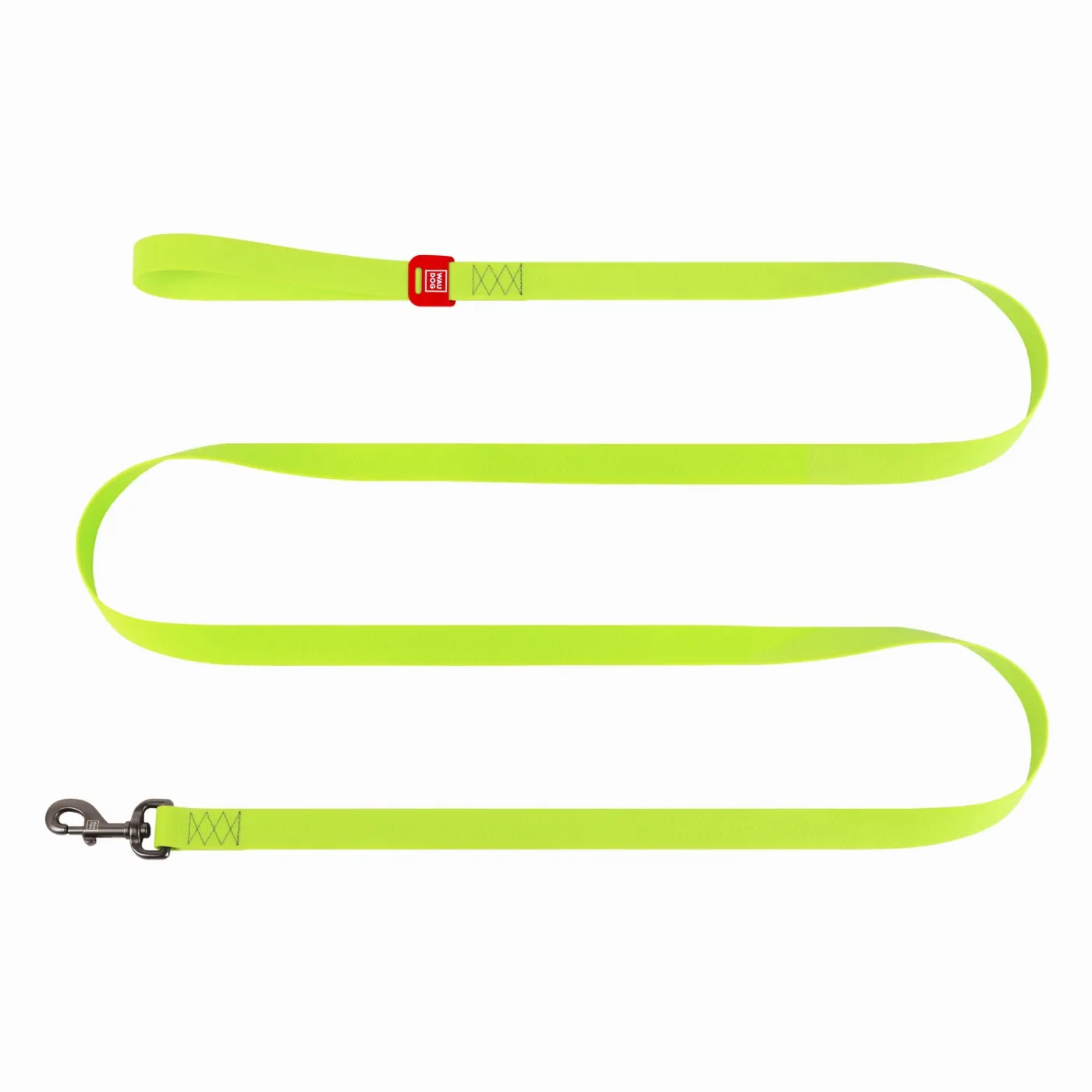 Повідець для собак водостійкий, 15 мм × 500 см, S, салатовий WAUDOG Waterproof Leash