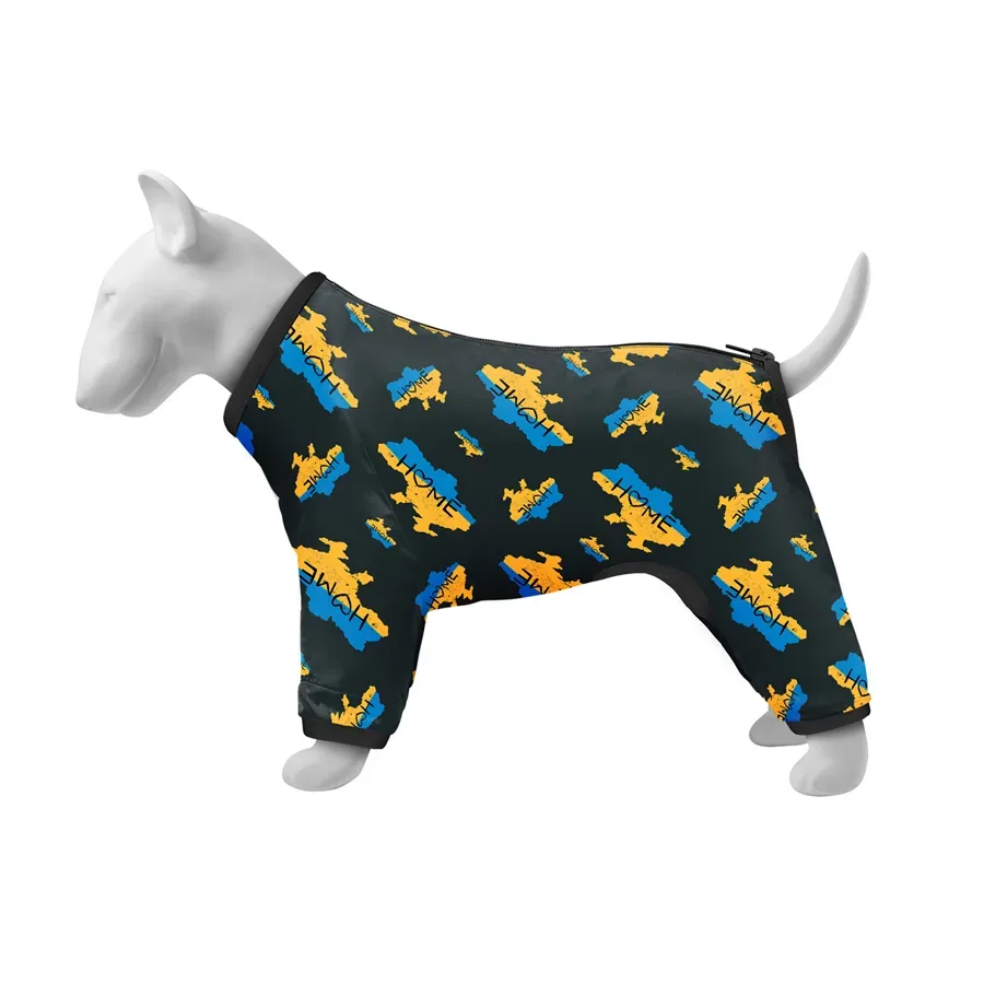 Ветровка для собак «Дом», L50 WAUDOG Clothes Dog Windbreaker Home